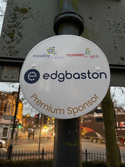Edgbaston sponsor plaque