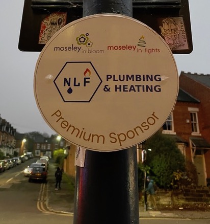 NLF Heating sponsorship plaque